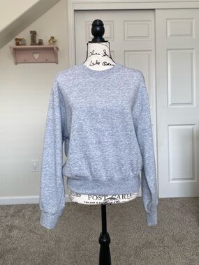 Reflex Crewneck Pullover Sweatshirt - Light Heather Gray